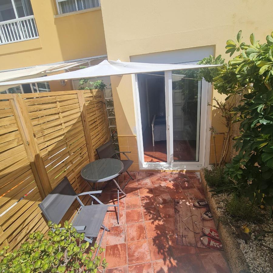 Habitacion Doble Con Bano Y Terraza Privada El Médano Esterno foto