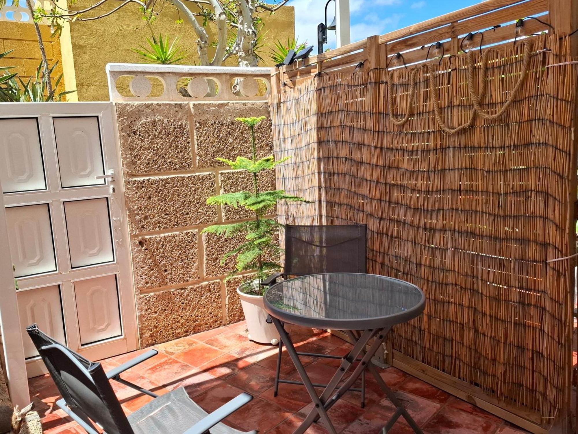 Habitacion Doble Con Bano Y Terraza Privada El Médano Esterno foto